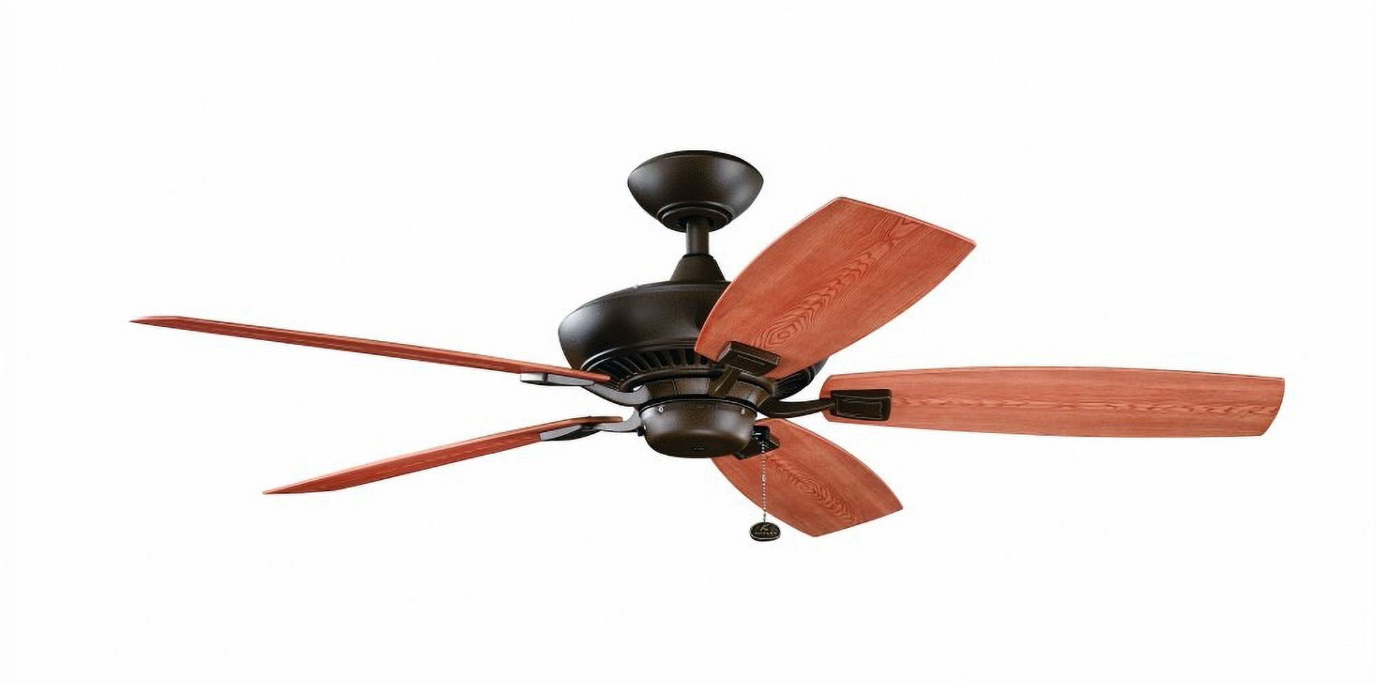 Kichler Lighting Canfield Patio Collection 52 Inch Canfield Patio Fan SBK Sansujyuku sansujyuku.com