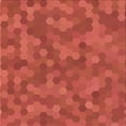 thumbnail image 1 of Ahgly Company Machine Washable Indoor Square Transitional Bright Orange Area Rugs, 6' Square, 1 of 7