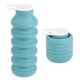 thumbnail image 1 of Botella de Agua Plegable Verde 600ml, Silicona Resistente de -40°C a 200°C, con Mosquetón, Ideal para Senderismo y Outdoor, 151g, 1 of 7