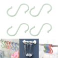 thumbnail image 2 of S Shape Hooks Set of 8 Plastic Portable Multipurpose Organizer Hanger, 2 of 14