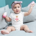 thumbnail image 2 of Baby Girl Short Sleeve Bodysuits, Sizes 12 Months, 2 of 2