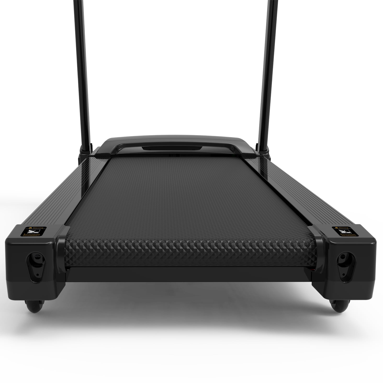 Ambifirner 3.5HP Electric Foldable Treadmill - 330LBS Capacity, Automatic Incline & Shock Absorption, Bluetooth Speaker & APP Control for Home Gym