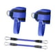 thumbnail image 3 of Juego de correas de soporte de tobillo ajustables, bandas de fitness para gimnasio, 25 x 8 cm, ligeras, multiusos, fáciles de instalar con anillos en Azul, 3 of 8