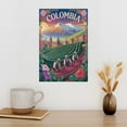 thumbnail image 3 of Retro Vintage City Travel Poster of Armenia with Historic Streets And Classic Details Print Poster, 3 of 8