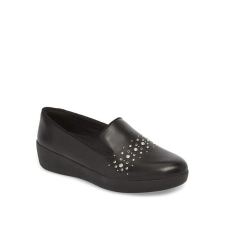 Audrey Leather - Fit Flop Audrey Pearl Women's Loafers M60-001