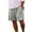 Gray, variant on YUGYXL Cotton Linen Shorts for Men Big and Tall Lightweight Loose Beach Shorts Drawstring Holiday Straight Shorts Dark Gray XXXXXL