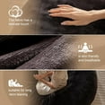 thumbnail image 4 of Bean Bag Chair for Adults,5FT Oversize Floor Bean Bags Offers Ample Space for Adults,Memory Foam Giant Bean Bags,Lounger Versatile Design Suits Any Room,Movie Nights,Reading (Black, 5FT), 4 of 12