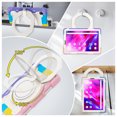 thumbnail image 4 of FJLBDE Case for Lenovo Tab K10 / M10 FHD Plus 10.3 inch with 360 Kickstand, Shoulder Strap Carrying Protective Cover, Multicolor Pink, 4 of 6