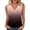 Hot Pink, variant on Women's Tank Tops Ombre Gradient Print V Neck Tank Tops, Sleeveless Vertical Pleated Detail Casual Summer Tops, Trendy Gradient Color Layering Blouse for Daily Commute Weekend Outings Wine,L