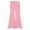 Pink, variant on TiaoBug Women's Belly Trousers Side Slit Wide Leg Pants Practice Dancewear for Stage Performance Red One Size