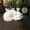 White, variant on VVQ Imitation Velvet Cat Model Decoration Sleeping Table Decor, Lifelike Faux Fur Cat Figurine with Skeleton Locking, Simulation Cat Decorations for Home Shelf Bookshelf Car with Easy Care