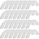 thumbnail image 1 of 20 topes de plástico antideslizantes para cajones de tocador, con tornillos, de repuesto para muebles, herramienta de reparación de la parte inferior del baúl., 1 of 8