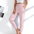 thumbnail image 5 of Beeswan Pants for Women Stretchactive Lightweight Breathable Quick Dry Casual Pants Comfy Fit Athletic Sports Pants Pink XL, 5 of 6
