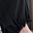 thumbnail image 6 of Ankishi Womens Balloon Pants High Waist Ruffle Summer Casual Baggy Pants Elastic Waist Lantern Trousers for Travel, 6 of 9