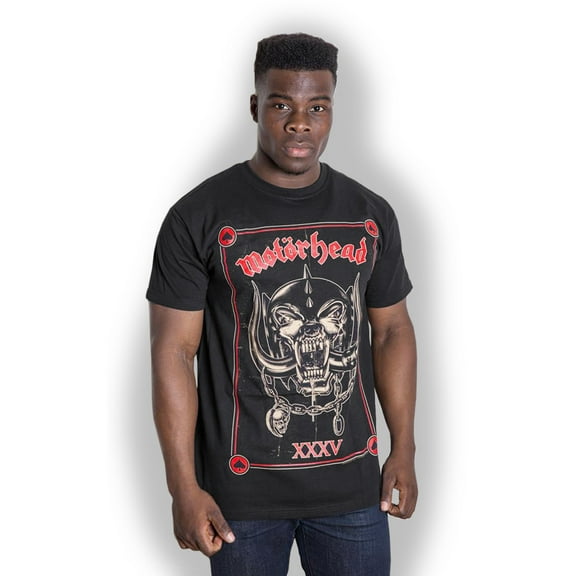 Motorhead Men's Anniversary (Propaganda) T-shirt Small Black