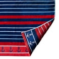 thumbnail image 6 of Better Homes & Gardens Coastal Clarence Striped Navy & Red Cotton-Blend Beach Towel, 6 of 7