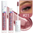 thumbnail image 1 of 24Color Colorful Eyeshadow Cream Metallic Shimmer Green Purple Eyeshadow Liquid Contour Shadow Stick Waterproof Sparkling Makeup, 1 of 5