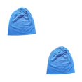 thumbnail image 4 of Qarigey Beanie Caps Cómodo gorro de punto Adorno para la cabeza Gorros para adultos Accesorio de ropa para decoración Amarillo fluorescente Lago azul 2piezas Qarigey  CBP300778, 4 of 5