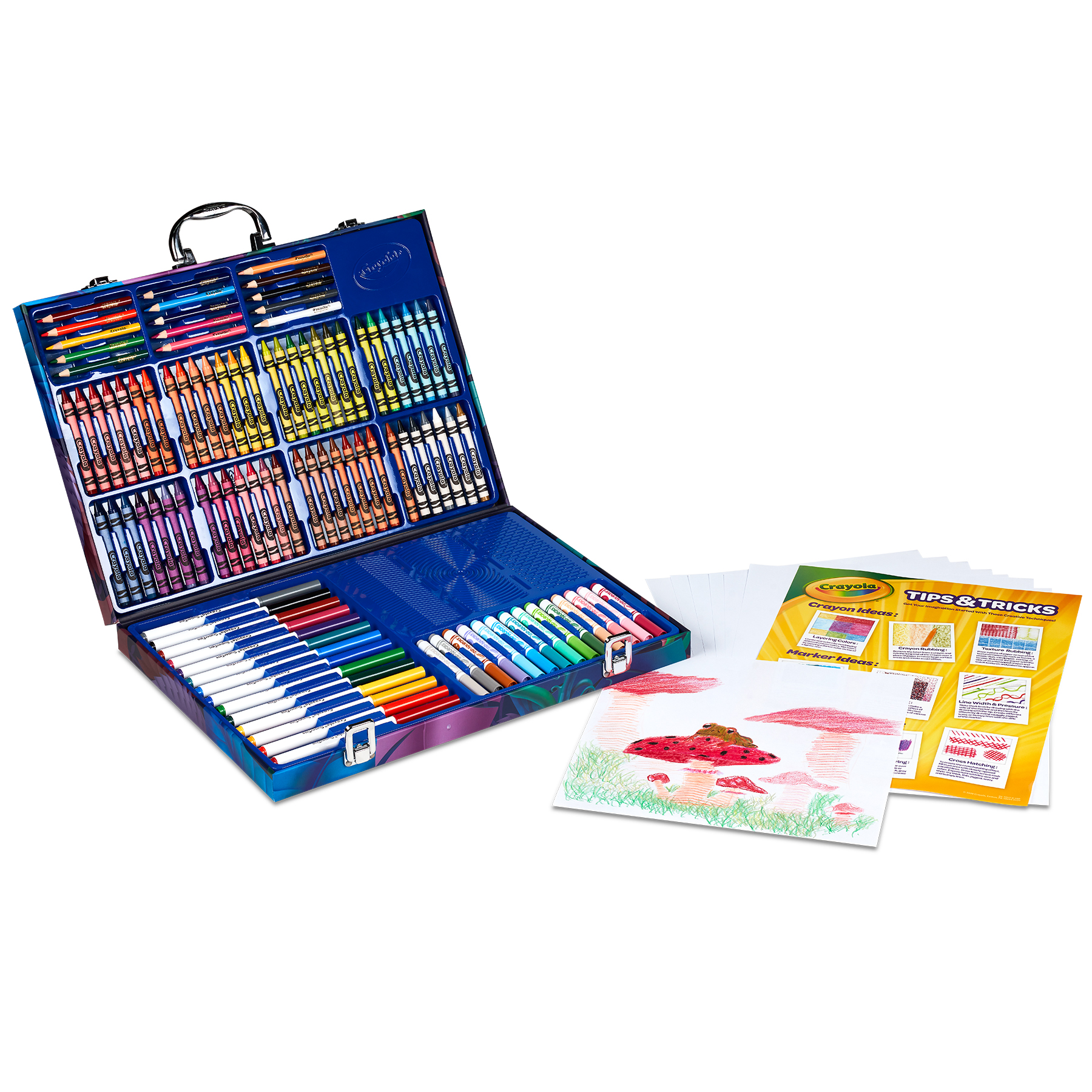 Crayola Imagination Art Coloring Set, 115 Pcs, Arts & Crafts, Beginner Child - image 5 of 6