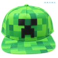 thumbnail image 1 of Minecraft Hat-Crawling Face Snap Baseball Cap--Youyou, 1 of 4