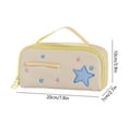 thumbnail image 3 of EGNMCR Organization and Storage, Storage Bins, Storage Containers Large Capacity Multi Layer Partitioned Stationery Storage Bag Student Storage Bag Stationery Box Portable Polyester stationery b ag, 3 of 6