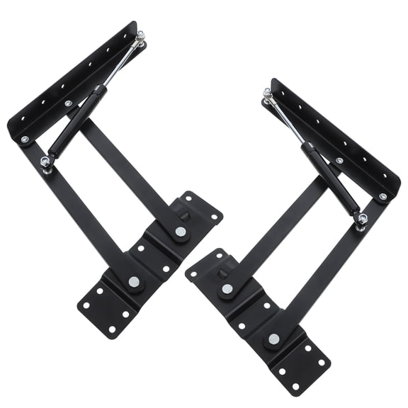 AURARMLET 2Ud Soporte Hidráulico Para Café Negro Con Multifuncional Y Plegable