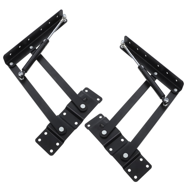 AURARMLET 2Ud Soporte Hidráulico Para Café Negro Con Multifuncional Y Plegable