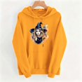 thumbnail image 4 of Ynynloco Halloween Sweatshirt Pullover Top for Women Graphic Long Sleeve Casual Hoodie Fall Daily Wear, 4 of 5