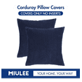 thumbnail image 2 of Fundas Para Cojines Decorativos Suave Terciopelo 2 Piezas Xtellar azul, 2 of 3