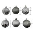thumbnail image 3 of Holiday Time 24 Count Shatterproof Ornaments-Silver, 3 of 5