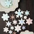 thumbnail image 6 of Snowflake Cookie Cutter Set of 10 pcs, Stainless Steel Snowflake Shaped Christmas Cookie Cutters Fondant Baking Molds, 6 of 11
