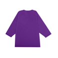 thumbnail image 6 of Men's Long Sleeve Round Neck Raglan Three Quarter Sleeve T-Shirt Top for Spring Fall Casual Style,Purple,M, 6 of 8