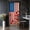 Color 2, variant on Door Stickers Peel and Stick Door Mural 4Th July Cardinal Bird Red Blue Floral Memorial Day Removable Wallpaper 30.3''x78.7'' Self-Adhesive Mural for Kitchen Living Room Bedroom Decor