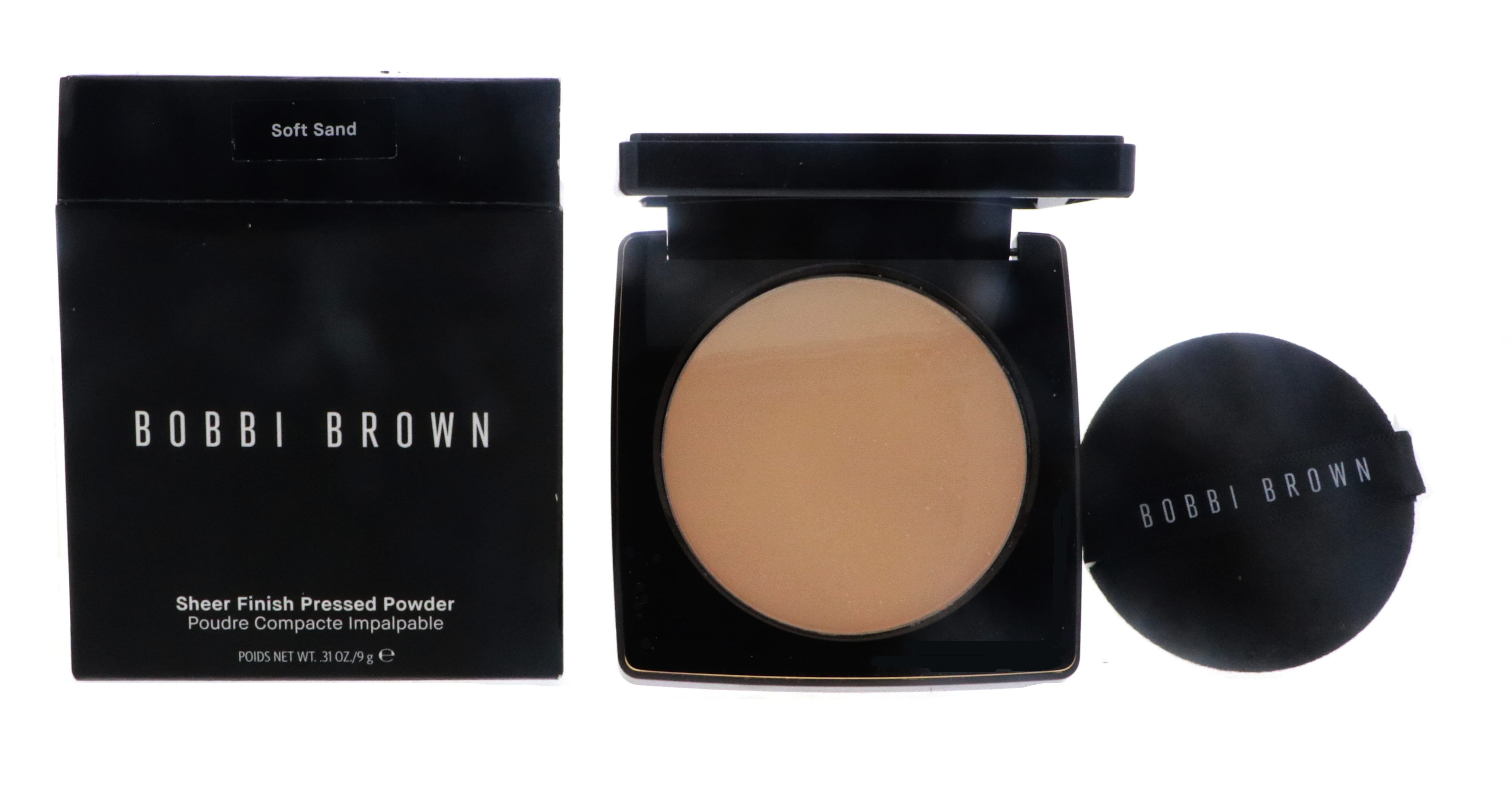 Bobbi Brown Sheer Finish Pressed Powder Foundation Makeup for All Skin, Sheer Coverage, Matte Finish, Lightweight, 0.31 oz