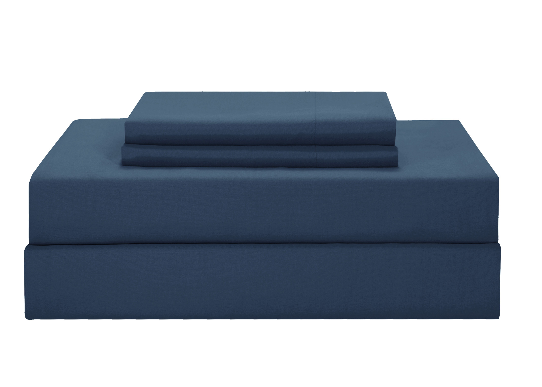 Chic Home Naomé 7-Piece Color Block Comforter Set, Twin, Navy