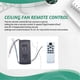 thumbnail image 3 of DC Ceiling Fan Remote Control Kit - 40W 6-Speed with Timer Function Replacement Remote, 3 of 5