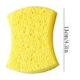 thumbnail image 3 of Non Scratch Cellulose Scrub Sponge - Versatile Dishwashing Sponge for Kitchen Cleaning - 12 Pack Value Set for Effortless Dish Care 12PCS, 3 of 5