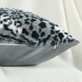 thumbnail image 5 of Home Soft Things Animal Print Faux Fur Pillow Covers, Set of 2, 20"x20", Collo, 5 of 6