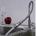 thumbnail image 2 of Boquilla giratoria de 360 grados, rociador flexible extraíble, mezclador de cocina, mezclador de agua fría, acero inoxidable cromado, 2 of 5