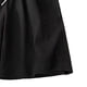 thumbnail image 5 of Pantalones cortos hasta la rodilla para hombre, pierna ancha, cordón, cintura elástica, patrón de bordado, pantalones cortos deportivos informales para hombre con bolsillos, negro XL, 5 of 8