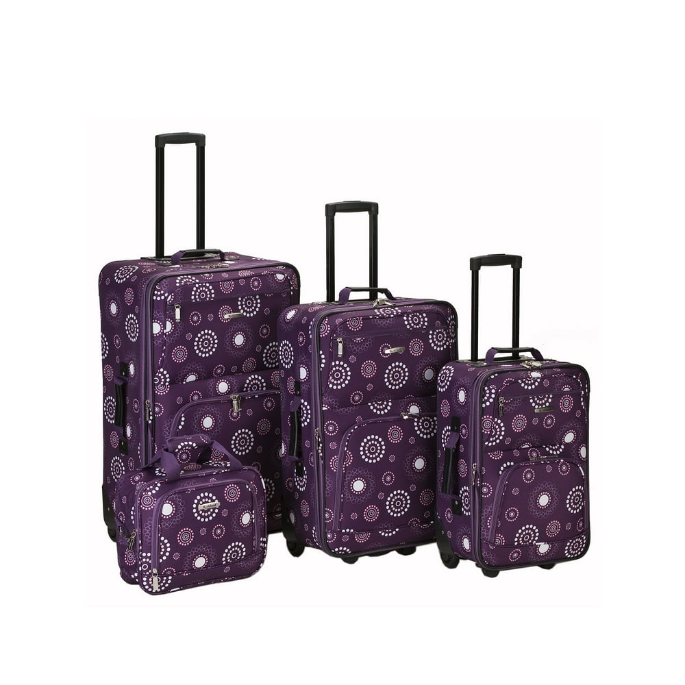 Rockland Rockland Luggage Impulse 4 Piece SoftsideExpandable Luggage