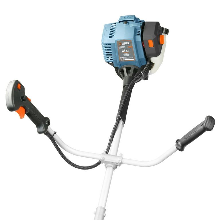 SENIX 31cc 4-Cycle Gas Powered Brush Cutter/Grass Trimmer