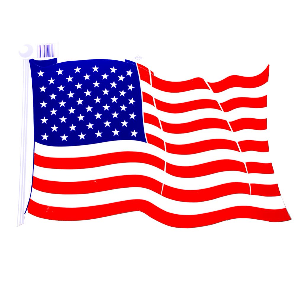 American Flag Cutout - Walmart.com - Walmart.com