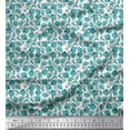 thumbnail image 1 of Soimoi Cotton Duck Fabric Flower Artistic Printed Fabric 1 Yard 42 Inch Wide, 1 of 3