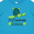 thumbnail image 4 of Inktastic Fort Lauderdale, Florida Happy Sea Turtle Boys or Girls Baby T-Shirt, 4 of 5