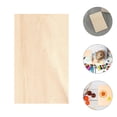 thumbnail image 2 of Craftsmen 10Pcs Wooden Planks for Diy Projects Basswood Flat Rectangular Wood Board Panel, 2 of 8