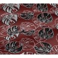 thumbnail image 5 of oneOone Cotton Jersey Maroon Fabric Heart,Star & Fashion Sewing Material Print Fabric By The Yard 58 Inch Wide, 5 of 6