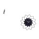thumbnail image 5 of Reloj De Pared Con Forma De Flor De Guan Yin, Escultura Decorativa Tradicional, Adorno Silencioso Para Estantería, Dormitorio, Armario, Cafetería., 5 of 8