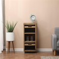 thumbnail image 1 of Luxen Home Wood Mobile Storage Cart, 1 of 1