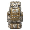 thumbnail image 1 of Bolsa Mochila impermeable de 80 l para campamento de entrenamiento, bolsa Molle para senderismo (camuflaje de ciudad), 1 of 2